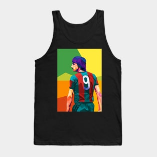 Johan Cruyff Legend Wpap Pop Art Tank Top